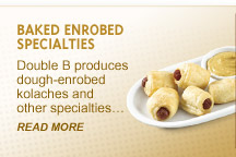 Baked Enrobed Specialties